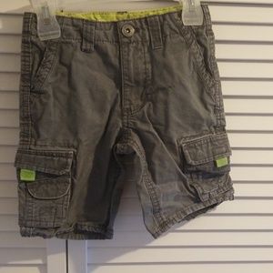 Boys cargo shorts size 4